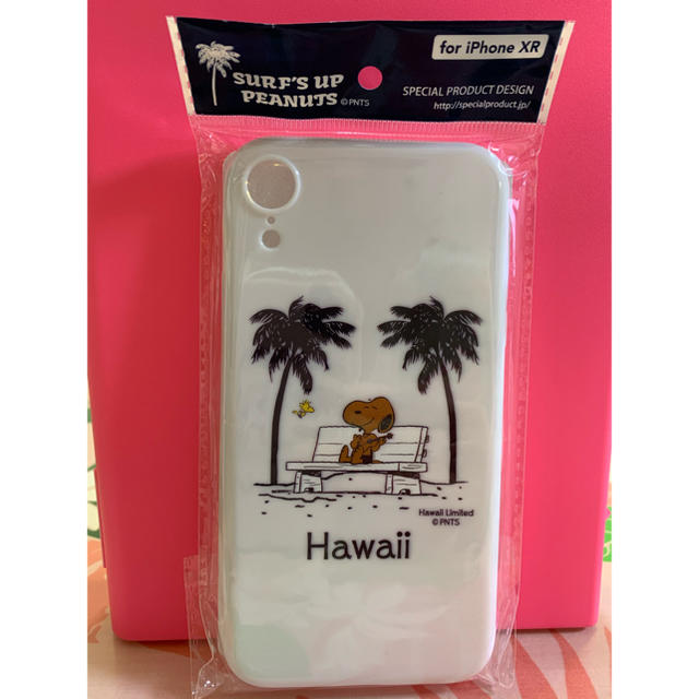 SNOOPY(スヌーピー)のHawaii限定　モニホノルルスヌーピー  iPhone XR スマホケース スマホ/家電/カメラのスマホアクセサリー(iPhoneケース)の商品写真