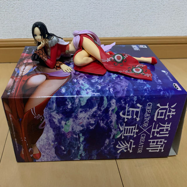 BANPRESTO(バンプレスト)の模型師×写真家 ハンコック フィギア プライズ ハンドメイドのおもちゃ(フィギュア)の商品写真