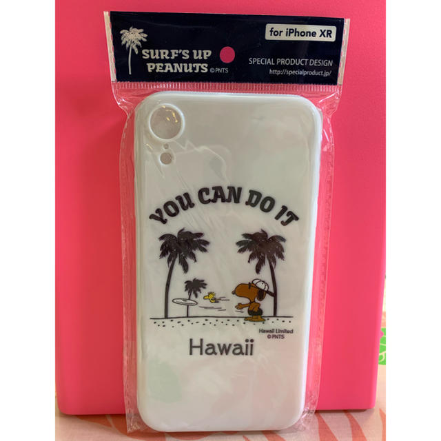 SNOOPY(スヌーピー)のHawaii限定　モニホノルルスヌーピー  iPhone XR スマホケース スマホ/家電/カメラのスマホアクセサリー(iPhoneケース)の商品写真