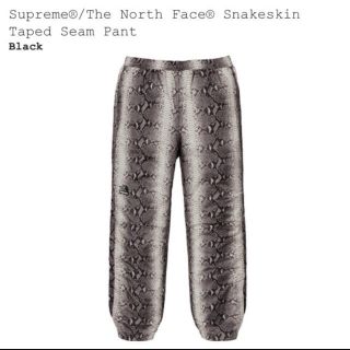 シュプリーム(Supreme)のsupreme North Face  スネークスキン(ワークパンツ/カーゴパンツ)