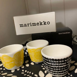 marimekko - マリメッコ エッグカップ 3個セットの通販 by ...