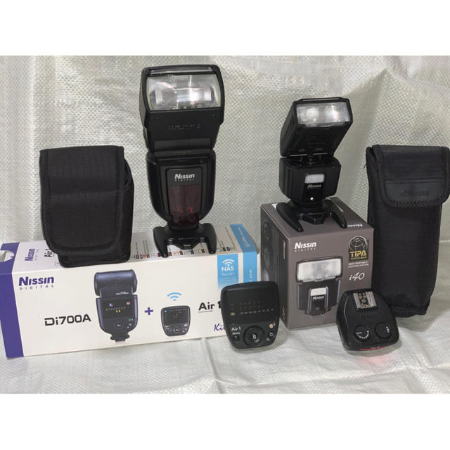 宇宙の香り ニッシンのストロボ2灯+Air1とAirRセット【Canon用】 通販 ニッシンデジタル コマンダー Air1 キヤノン用NAS対応 技適マーク付