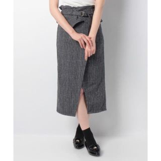 マジェスティックレゴン(MAJESTIC LEGON)の未使用品♡MAJESTICLEGONタイトスカート✧グレンチェック(ロングスカート)