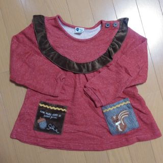 プチジャム(Petit jam)の美品！！petit jam　Aライントレーナー(120センチ)(Tシャツ/カットソー)