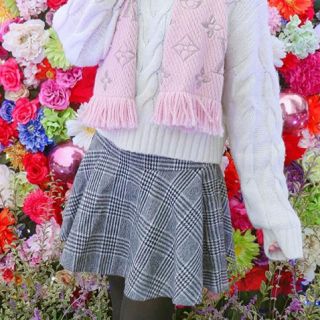 ジルスチュアート(JILLSTUART)のジルスチュアート JILLSTUART チェックミニスカート　最終値下げ(ミニスカート)