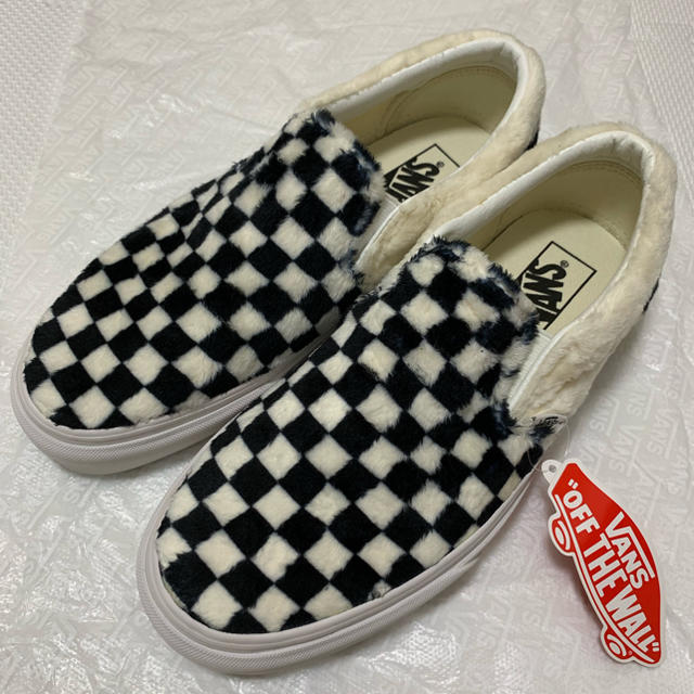 【日本未発売】VANS スリッポン チェッカー 26cmバンズ