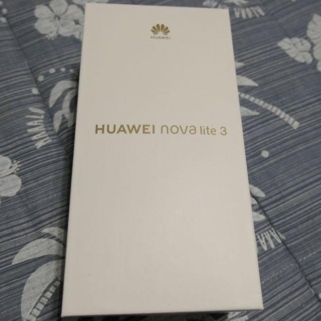 HUAWEI nova lite 3 黒 新品未開封 モバイルスマホ/家電/カメラ