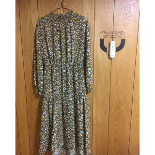 ダブルクローゼット(w closet)の☆ふるふるさん専用☆wcloset 花柄ワンピース(ロングワンピース/マキシワンピース)