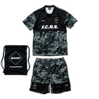 エフシーアールビー(F.C.R.B.)のFCRB CAMOUFLAGE TRAINING S/S TOP &SHORTS(Tシャツ/カットソー(七分/長袖))