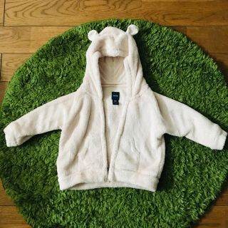 ベビーギャップ(babyGAP)の【値下げしました】baby GAP モコモコパーカー(ジャケット/コート)