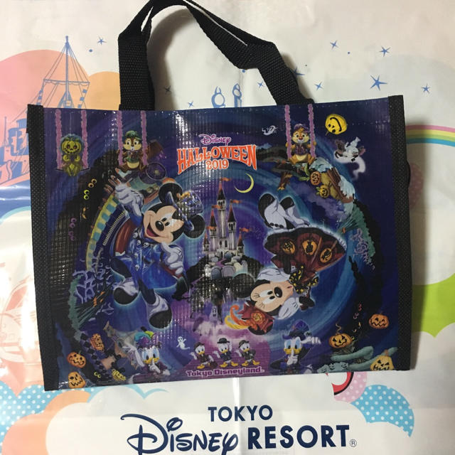 Disney(ディズニー)の美品！ディズニーハロウィンバック エンタメ/ホビーのおもちゃ/ぬいぐるみ(キャラクターグッズ)の商品写真