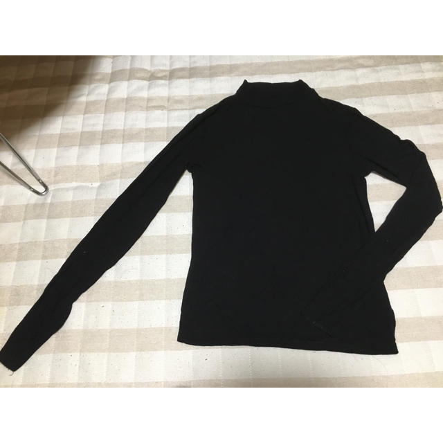 ZARA(ザラ)のZARA TRAFALUC 黒 トップス レディースのトップス(カットソー(長袖/七分))の商品写真