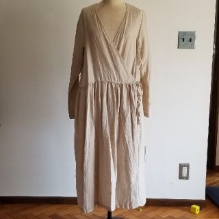 ネストローブ(nest Robe)のケイト様　専用　nest robe リネンカシュクールワンピース(ロングワンピース/マキシワンピース)