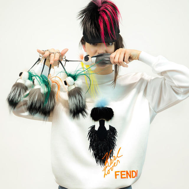 FENDI  フェンディ ミニカリート  チャーム 正規品　レア