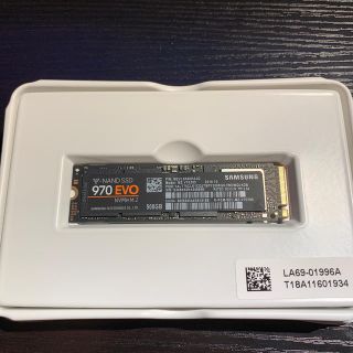 サムスン(SAMSUNG)の【開封未使用品】SAMSUNG SSD MZ-V7E500B/R6S(PCパーツ)