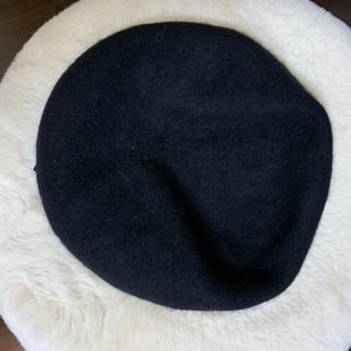 ウィゴー(WEGO)のブラック ベレー帽❤︎(ハンチング/ベレー帽)
