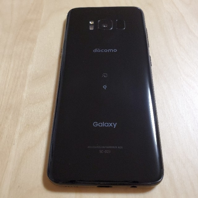 超美品 SC-03J Galaxy S8+ ブラック  SIMロック解除済み