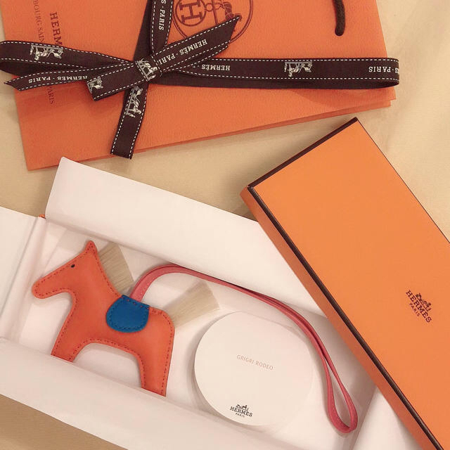 HERMES】エルメス ロデオチャーム PM ホースヘア✨超レア-