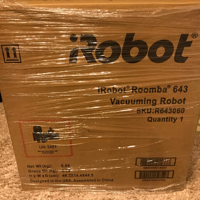 iRobot ロボット掃除機 ルンバ643 R643060