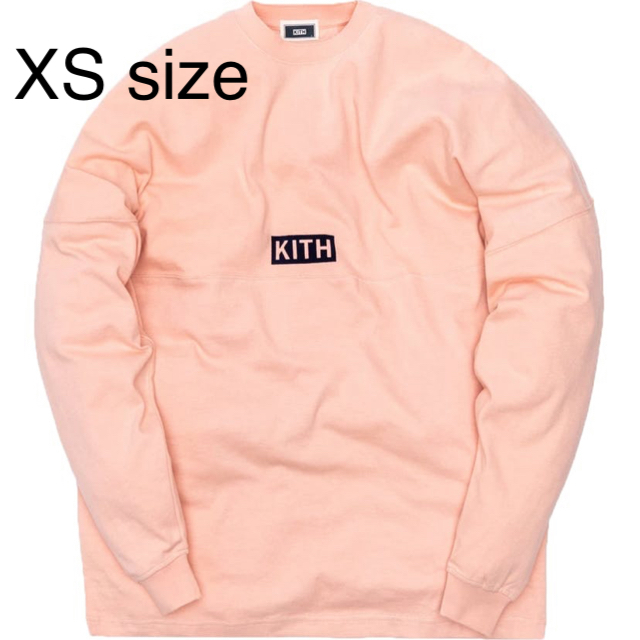 KITH TRACK PANELED L/S TEE  PINK キス ロンT メンズのトップス(Tシャツ/カットソー(七分/長袖))の商品写真