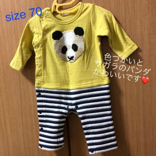 キッズズー(kid’s zoo)のカバーオール  size 70(カバーオール)