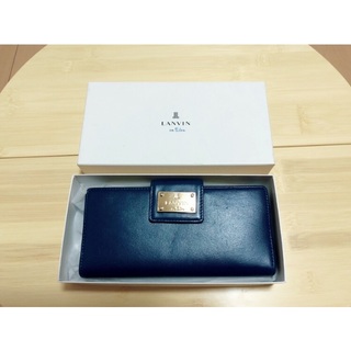 ランバンオンブルー(LANVIN en Bleu)の《美品》最終のお値下げ ランバン オンブルー 長財布(財布)