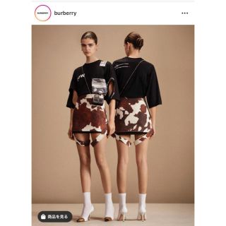 バーバリー(BURBERRY)のBURBERRY 19ss トップス スカート(ミニスカート)