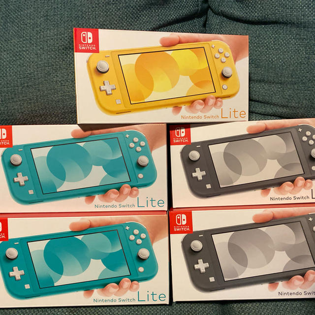 お礼や感謝伝えるプチギフト Nintendo Switch - 新品 switch lite 5台 ...