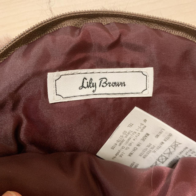 Lily Brown(リリーブラウン)のリリーブラウン ポーチ レディースのファッション小物(ポーチ)の商品写真