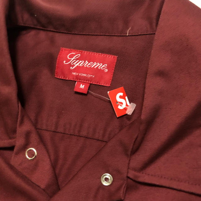 supreme rose work shirt M