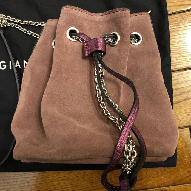 UNITED ARROWS(ユナイテッドアローズ)のGIANNI CHIARINI(ジャンニ キアリーニ) スエード バッグ レディースのバッグ(ショルダーバッグ)の商品写真