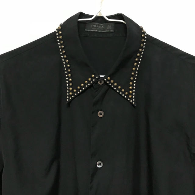 PRADA(プラダ)のPRADA 12SS STUDS LONG SHIRT メンズのトップス(シャツ)の商品写真