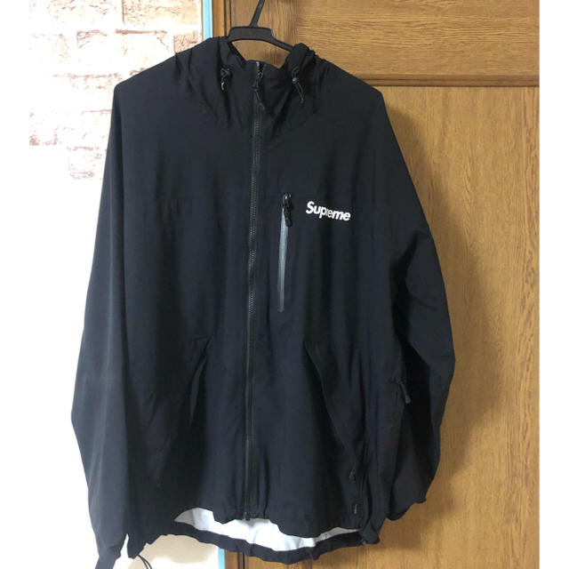 17SS Supreme Taped Seam Jacket BLACK 美品L | www.innoveering.net