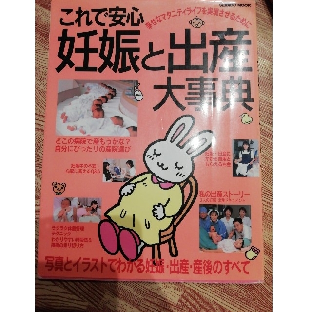 これで安心妊娠と出産大事典 エンタメ/ホビーの本(住まい/暮らし/子育て)の商品写真