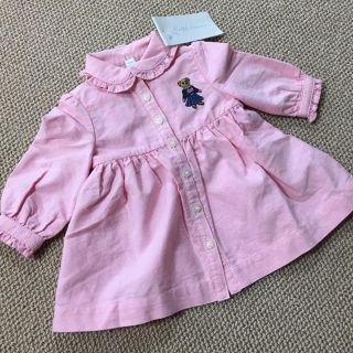 ラルフローレン(Ralph Lauren)の新品(60㎝)■ラルフローレン/RALPHLAUREN■ピンクドレス+パンツ(ワンピース)