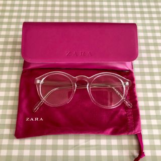 ザラ(ZARA)のZARA クリアメガネ 伊達眼鏡(サングラス/メガネ)