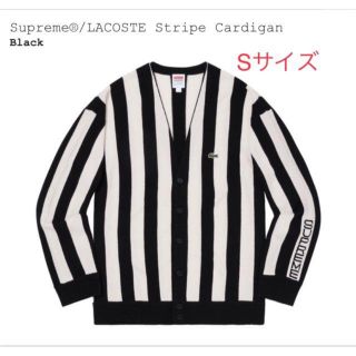 シュプリーム(Supreme)のSupreme LACOSTE Stripe Cardigan S(カーディガン)