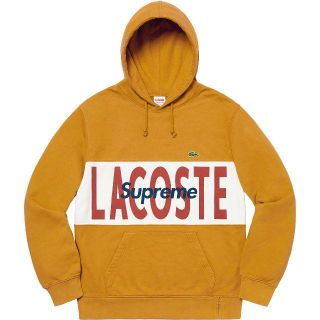 シュプリーム(Supreme)のXL Supreme Lacoste Logo Panel Hoodie(パーカー)