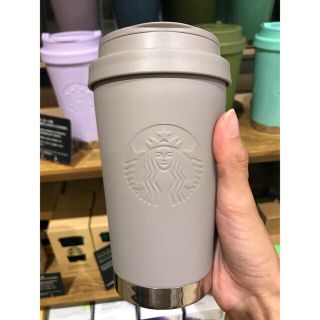 スタバToGoロゴタンブラー　グレージュ