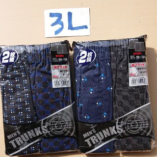 トランクス 3Lサイズ4枚(トランクス)