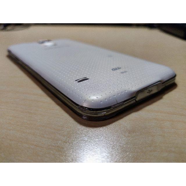 GALAXY S5 shimmery WHITE SCL23 (au) 2