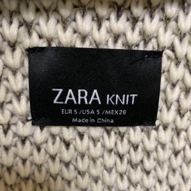 ZARA(ザラ)のZARA ニットコート/ニットカーディガン レディースのジャケット/アウター(ニットコート)の商品写真