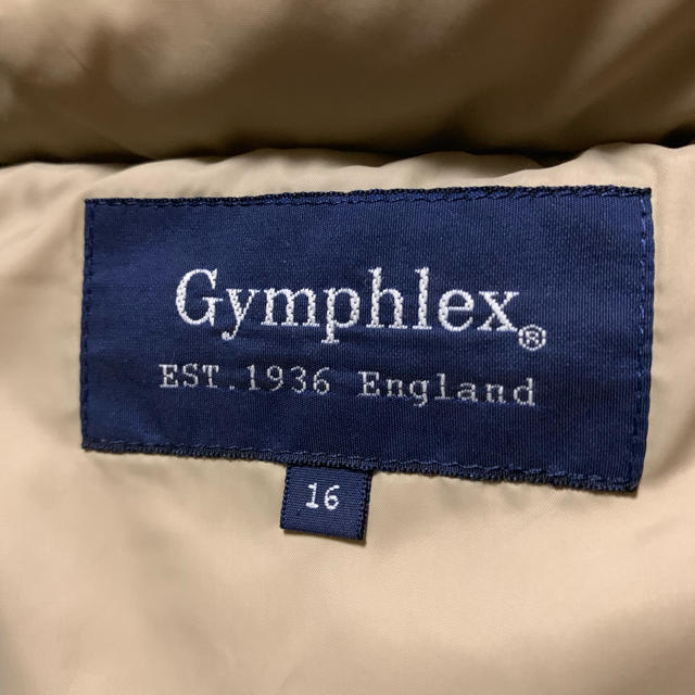 GYMPHLEX(ジムフレックス)のジムフレックス  gymphlex 16 大きいサイズ ダウン ビショップ レディースのジャケット/アウター(ダウンコート)の商品写真