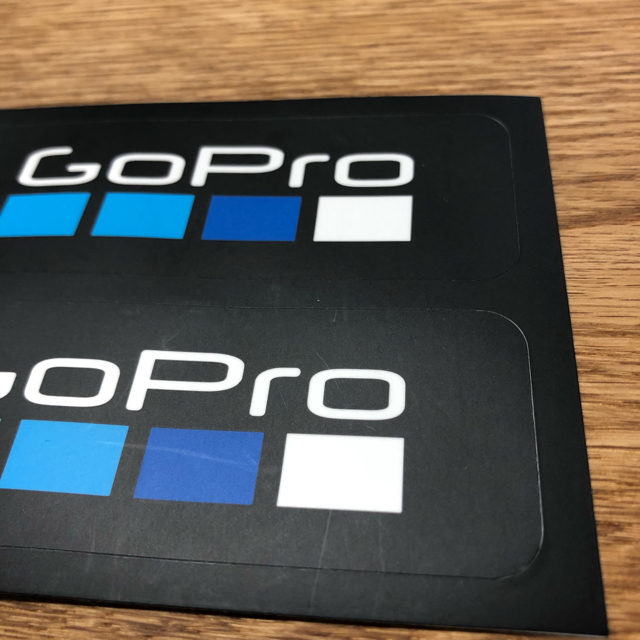 GoPro(ゴープロ)のGoPro ステッカー シール スマホ/家電/カメラのカメラ(ビデオカメラ)の商品写真