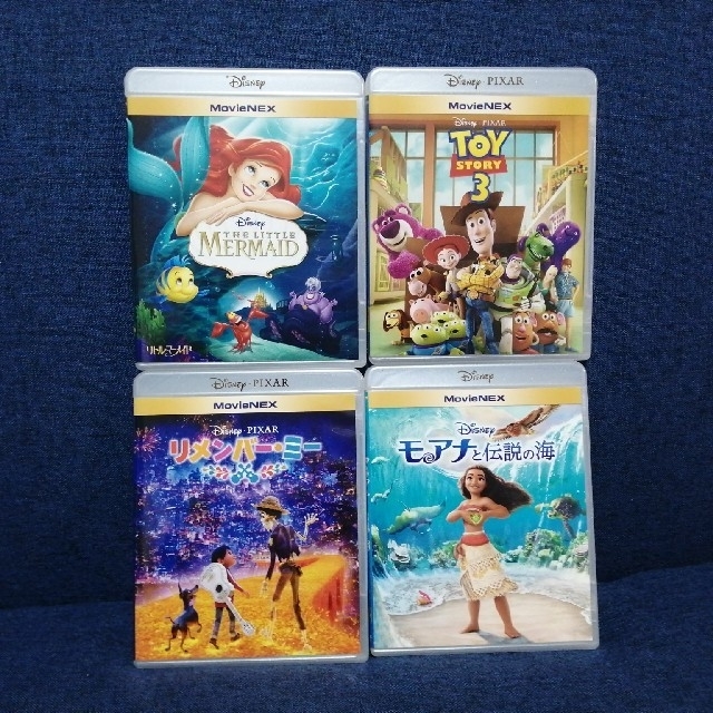 専用　ディズニー　Blu-ray　不布ケース　3点セット　画像2枚目参照