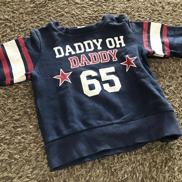 daddy oh daddy(ダディオーダディー)のDADDY OH DADDY トレーナー トップス キッズ/ベビー/マタニティのキッズ服男の子用(90cm~)(Tシャツ/カットソー)の商品写真