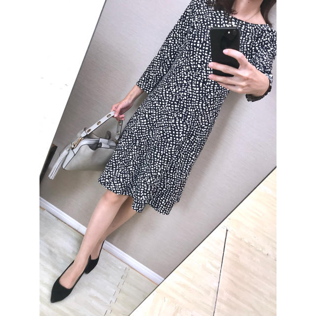 【美品✨】定価33,000円❤️アナイ✨サイズ38✨美シルエットワンピース✨