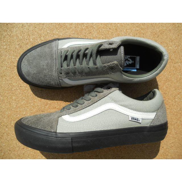 バンズ VANS OLD SKOOL PRO 27,5cm オリーブ