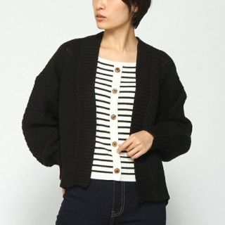 ジーナシス(JEANASIS)のジーナシス新品☆カノコカーディガン(カーディガン)