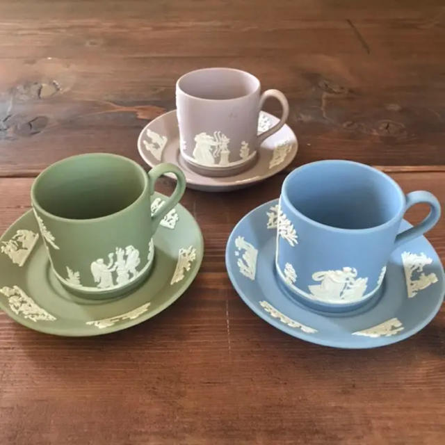 WEDGWOOD - ウェッジウッド ティーカップ&ソーサー 3セットの通販 by ラクマ楽太郎｜ウェッジウッドならラクマ